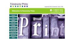 Desktop Screenshot of fossewaypress.com